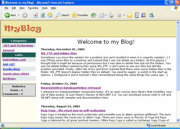 MyBlog hosting